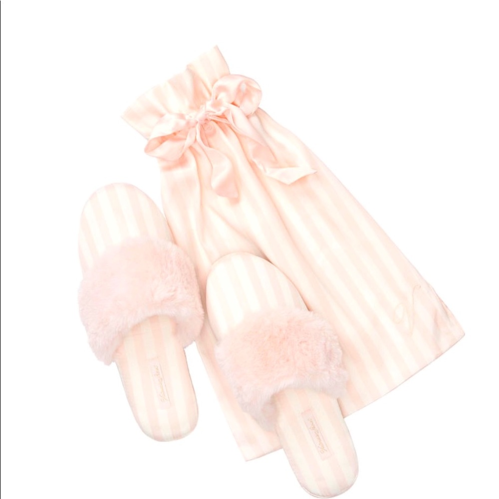 Victoria’s Secret silky slippers